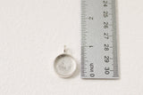 Custom Silver Preservation Necklace --Choose Your Specialty Shape-- | Handmade Resin Custom Preservation Jewelry from your Flowers, Ashes, Pet Hair