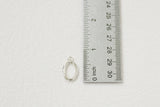 Custom Silver Preservation Mini Necklace -- Choose Your Shape-- | Handmade Custom Resin Jewelry with your Flowers, Ashes, Pet Hair