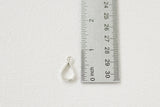 Custom Silver Preservation Mini Necklace -- Choose Your Shape-- | Handmade Custom Resin Jewelry with your Flowers, Ashes, Pet Hair