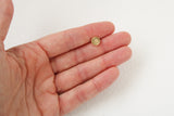 Custom Gold Preservation Earrings -- Choose Your Shape -- | Handmade Custom Resin Jewelry with your Flowers, Ashes, Pet Hair