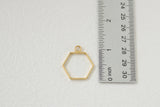 Custom Gold Preservation Necklace --Choose Your Specialty Shape-- | Handmade Resin Custom Preservation Jewelry from your Flowers, Ashes, Pet Hair